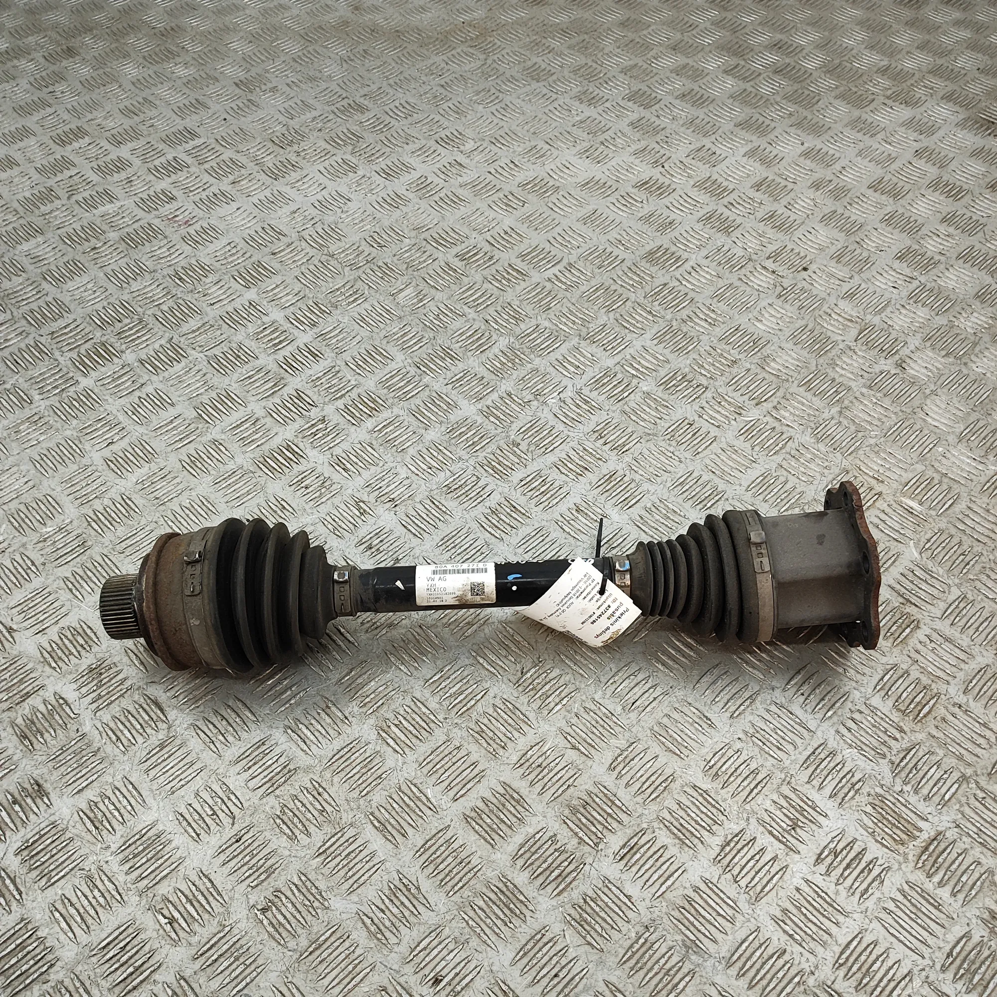 AUDI Q5 FY MK2 Front Right Driveshaft 80A407271D 3.0 Petrol 260kw 2018 37245186