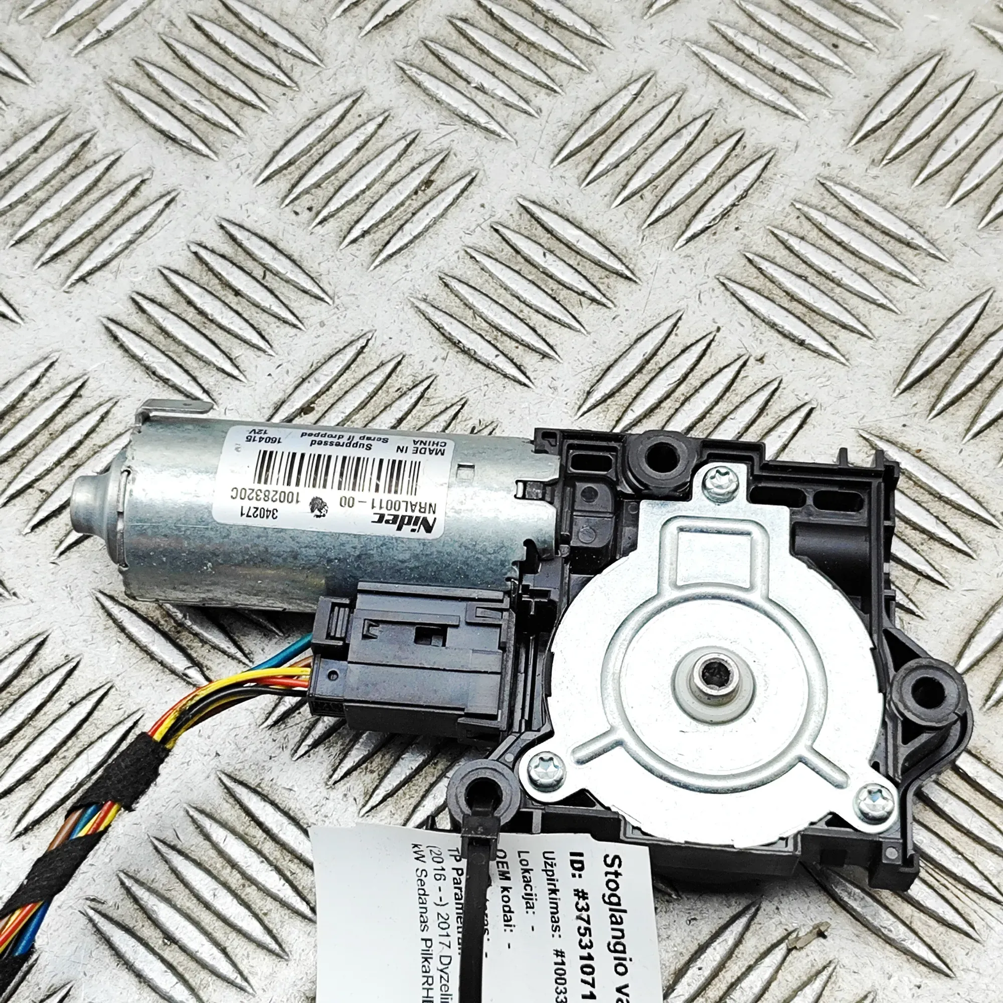 VOLVO S90 MK2 Sunroof Motor 340271 2.0 Diesel 173kw 2017 37531071