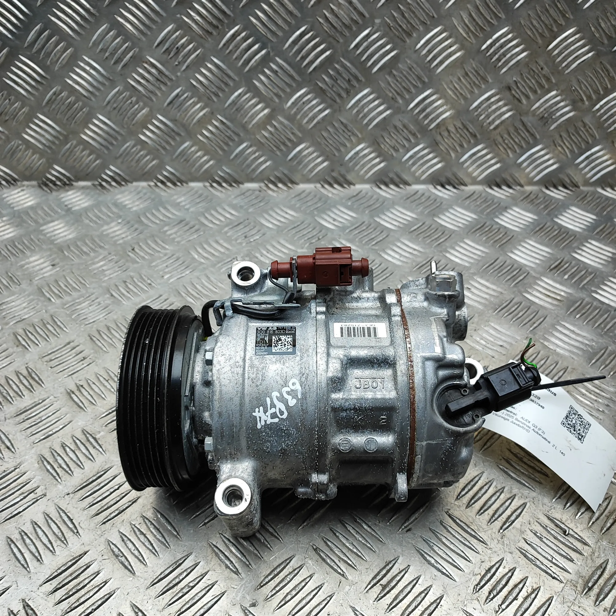 AUDI Q3 F3 MK2 Air Condition A/C Pump 3Q0816803D 2.0 Petrol 140kw 2025 36473320