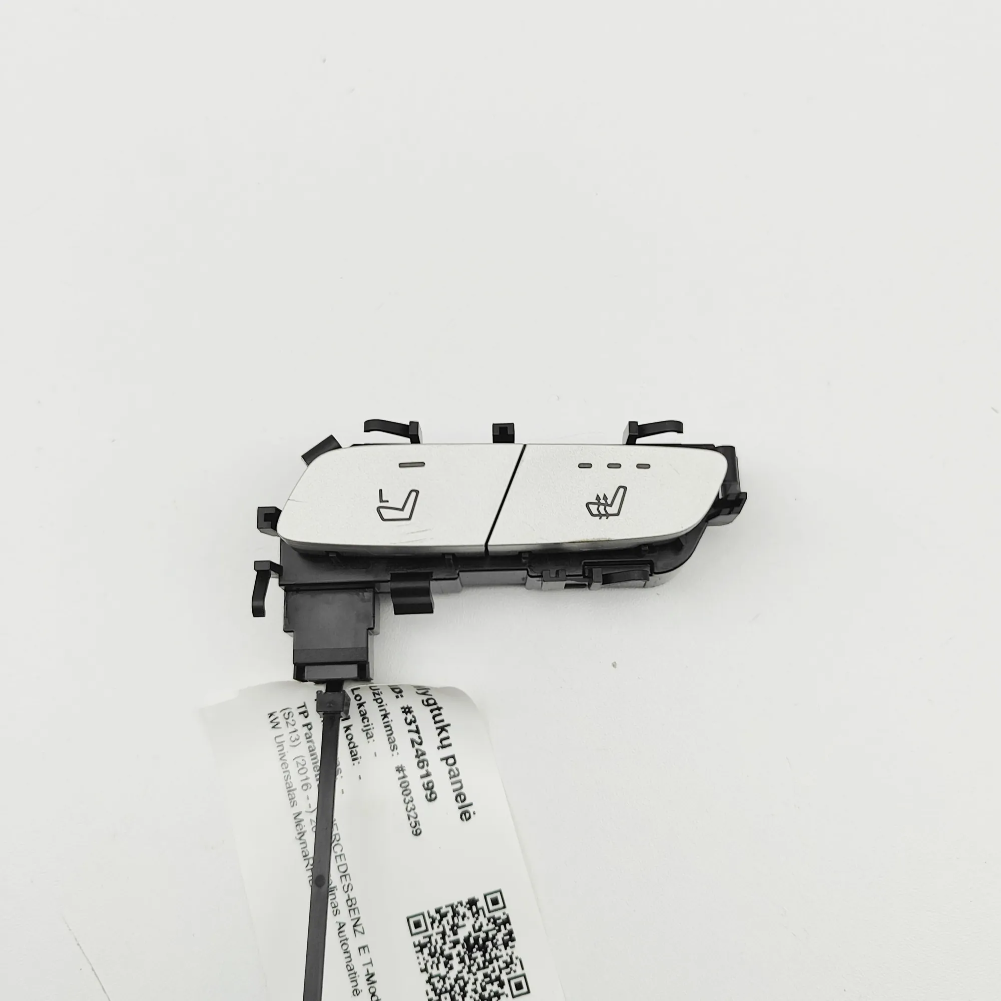 MERCEDES-BENZ E T-Model S213 RH Seat Heating Switch A2139051604  37246199