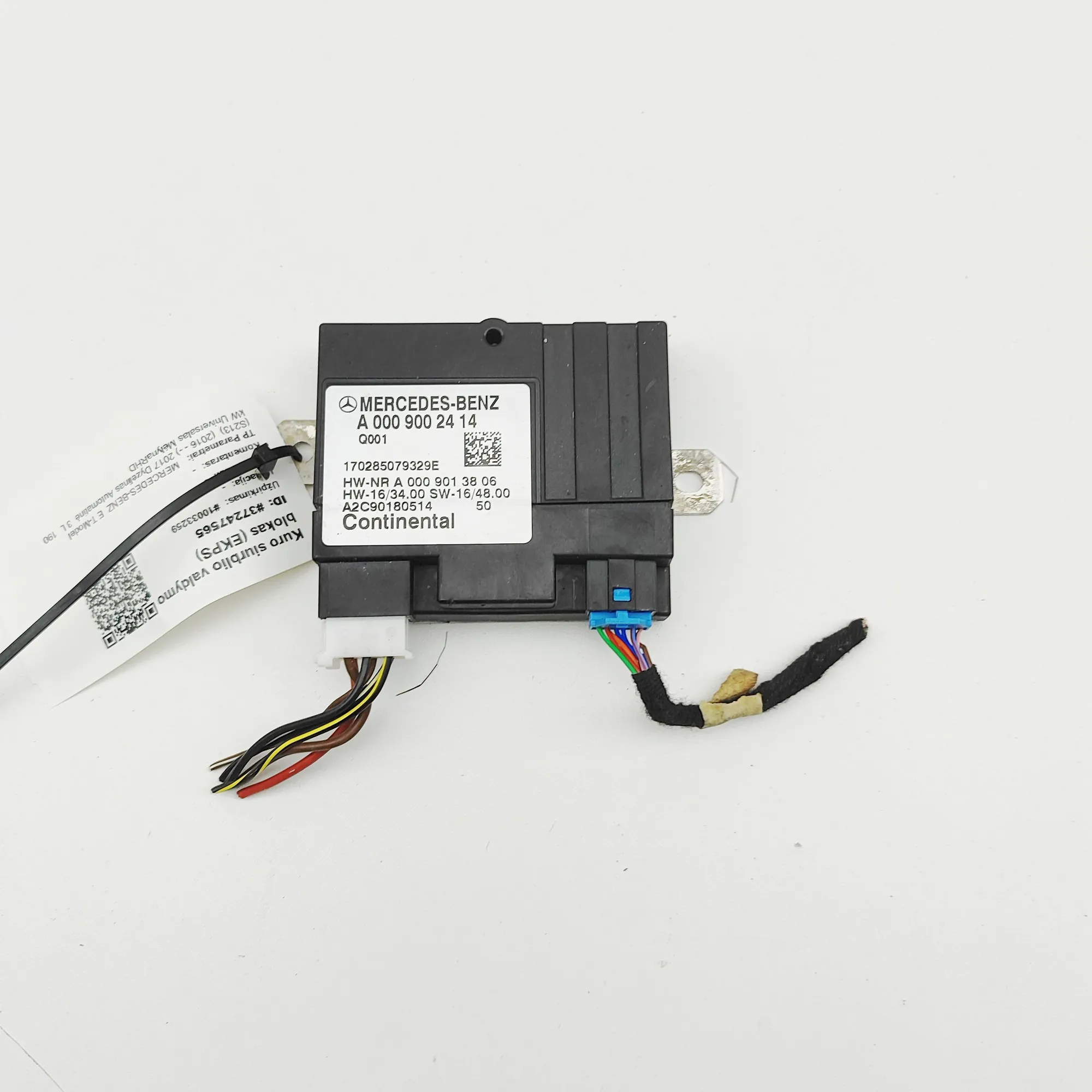MERCEDES-BENZ E T-Model S213 Fuel Pump Control Unit A0009002414 37247565