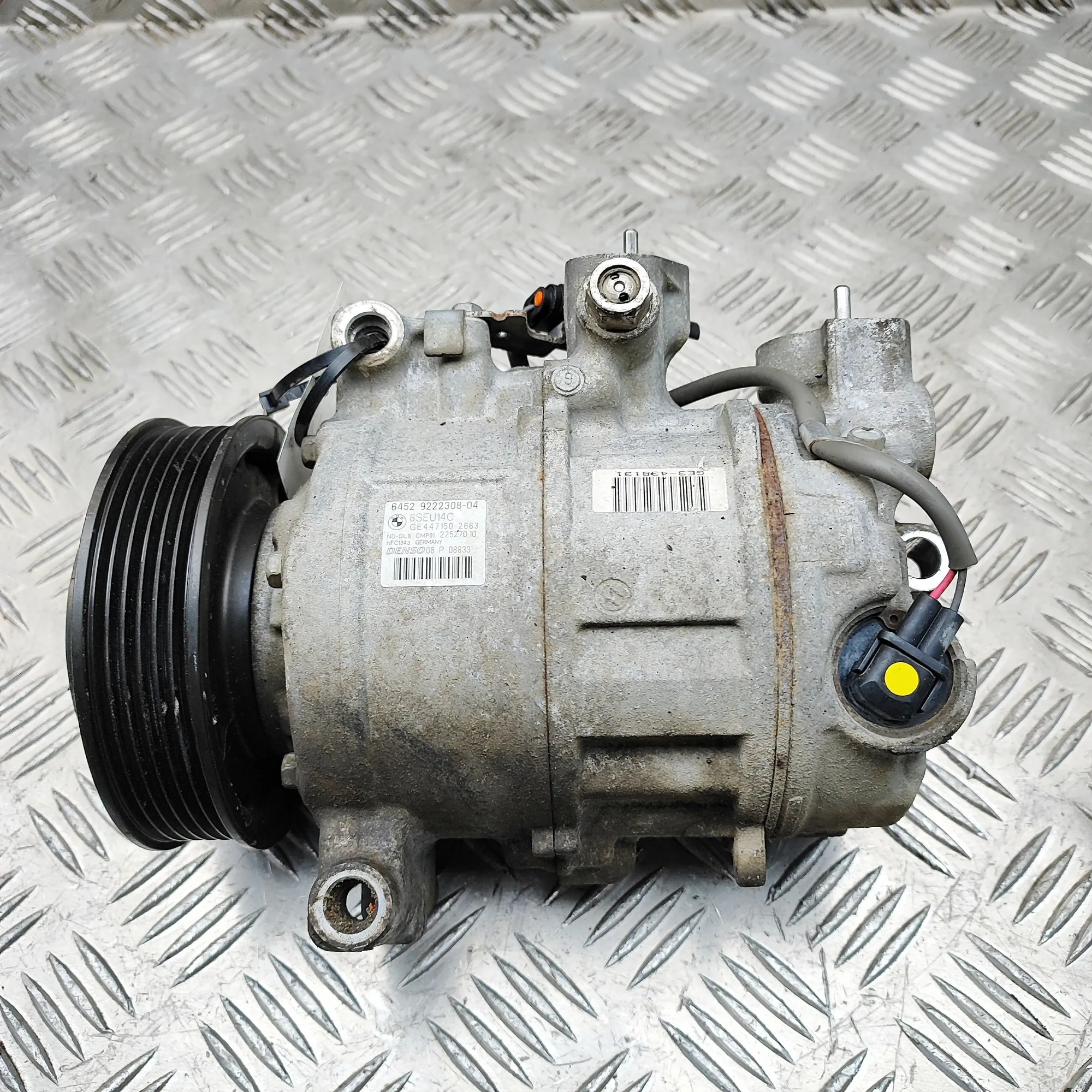 BMW 1 F20 Air Condition A/C Pump 9222308 1.6 Petrol 100kw 2012 36200354