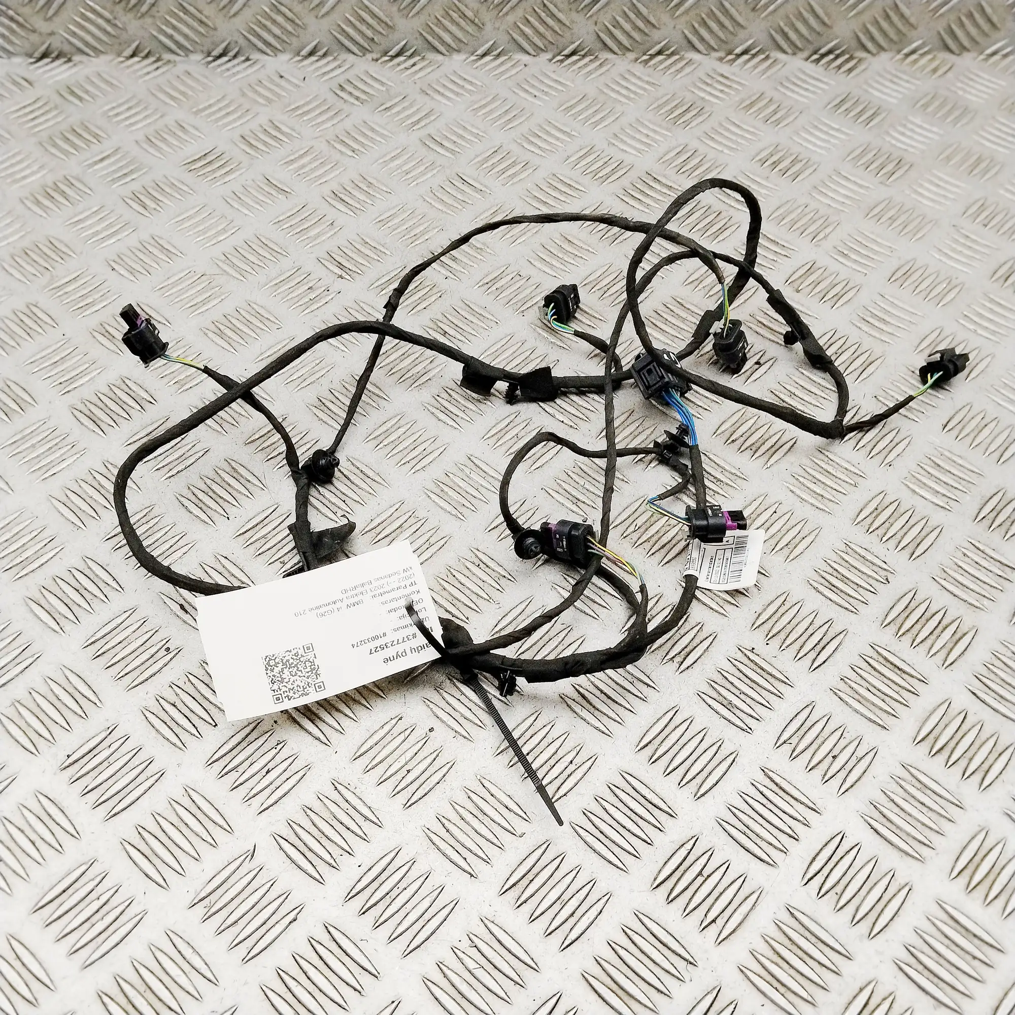 BMW i4 G26 Rear Parking Sensor Wiring Loom 5A3DE09 Electricity 210kw 37723527