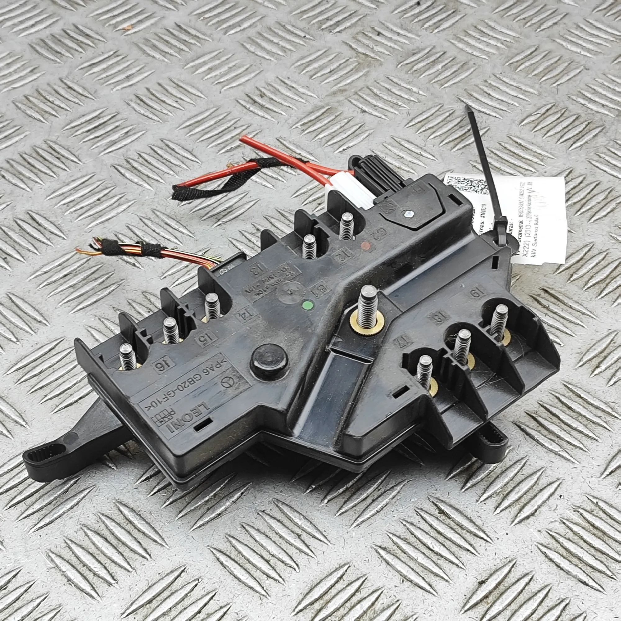 MERCEDES-BENZ S W222, V222, X222 Voltage Control Unit A2225402550 36896287
