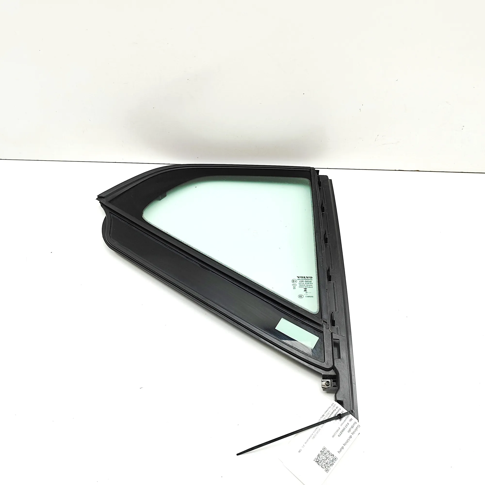 VOLVO XC40 Rear Right Door Quarter Window AS2 32368783 2023 37308279
