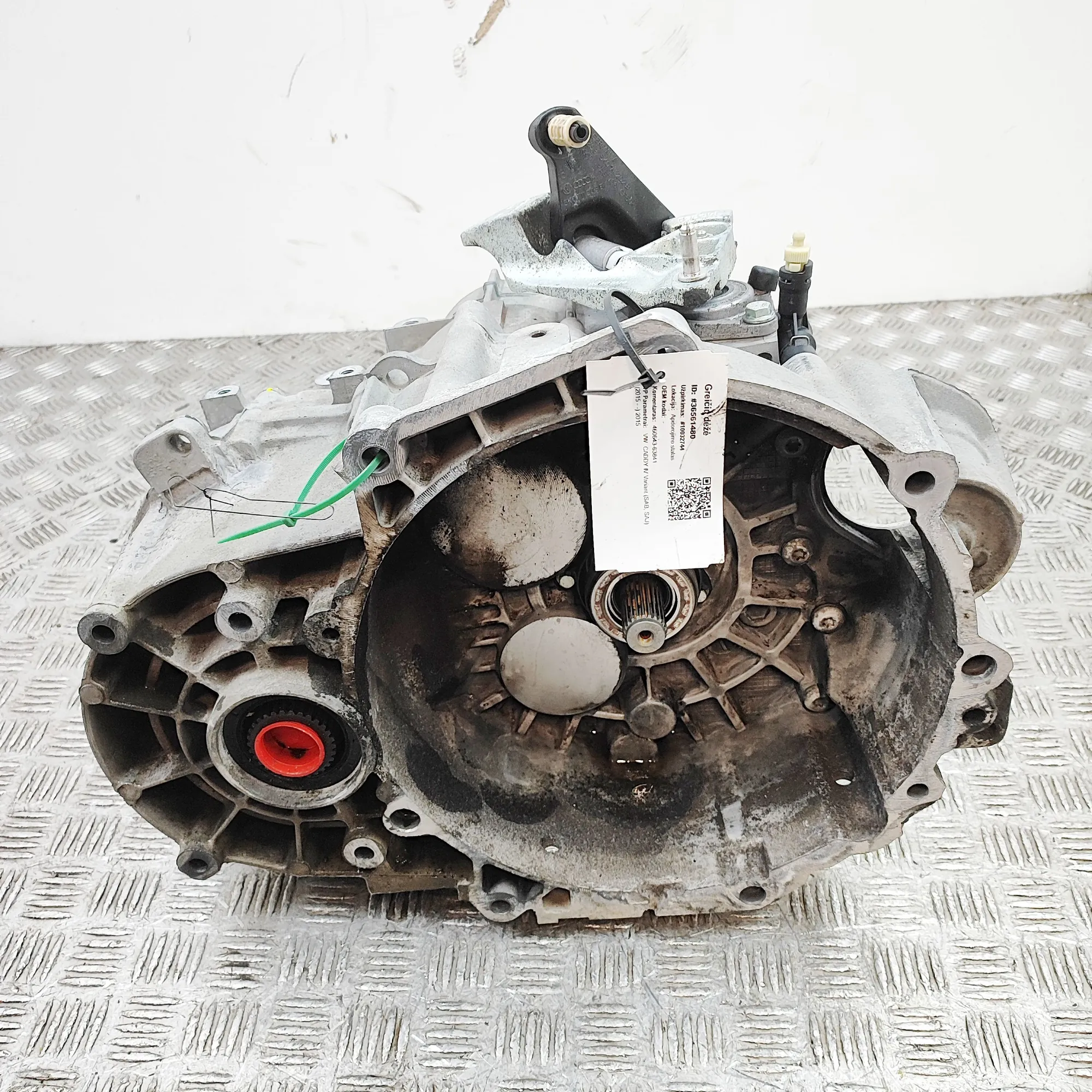 VW CADDY IV Variant SAB, SAJ Gearbox NFQ 2.0 Diesel 103kw 2015 36561480
