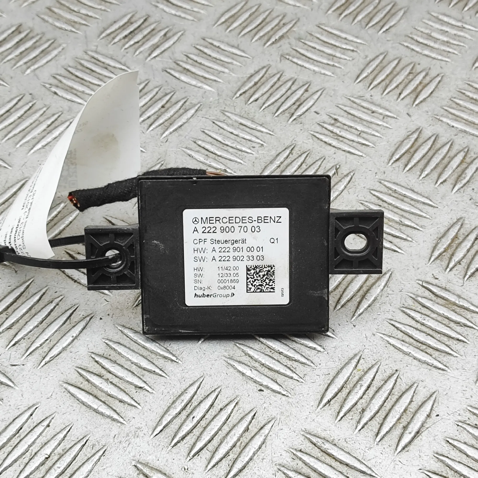 MERCEDES-BENZ S W222, V222, X222 Rear Camera Control Unit A2229007003 36896874