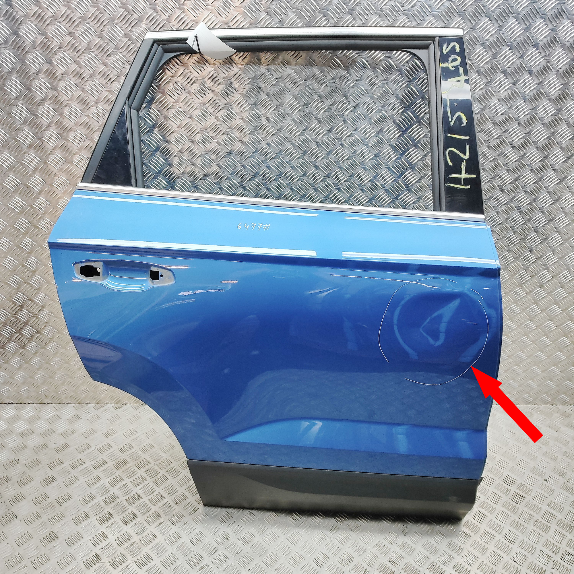 SKODA KAROQ NU7 Rear Right Door 575833052D 1.5 Petrol 110kw 2020 37015421
