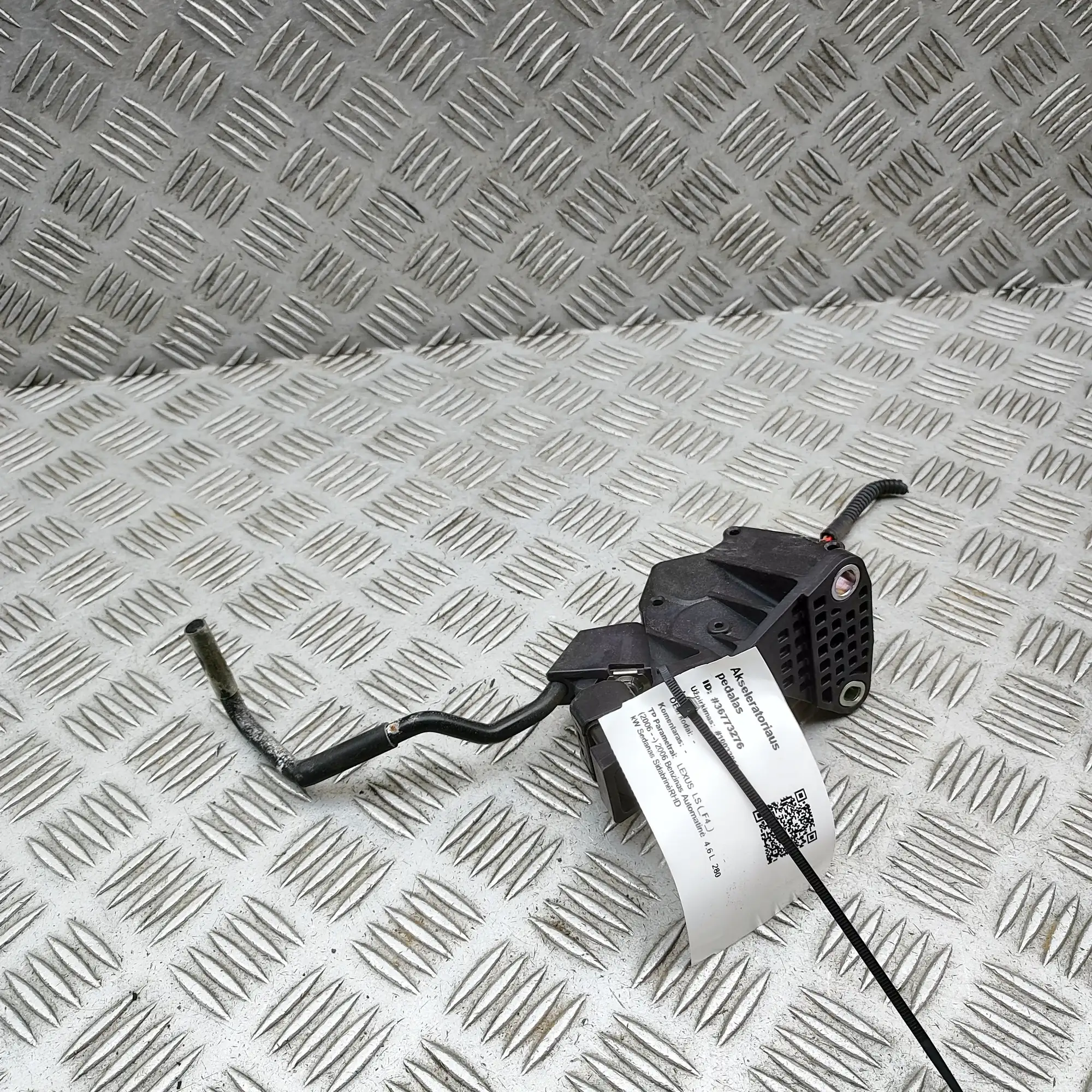 LEXUS LS MK4 XF40 Throttle Pedal 78110-50020 RHD 4.6 Petrol 280kw 2006 36773276