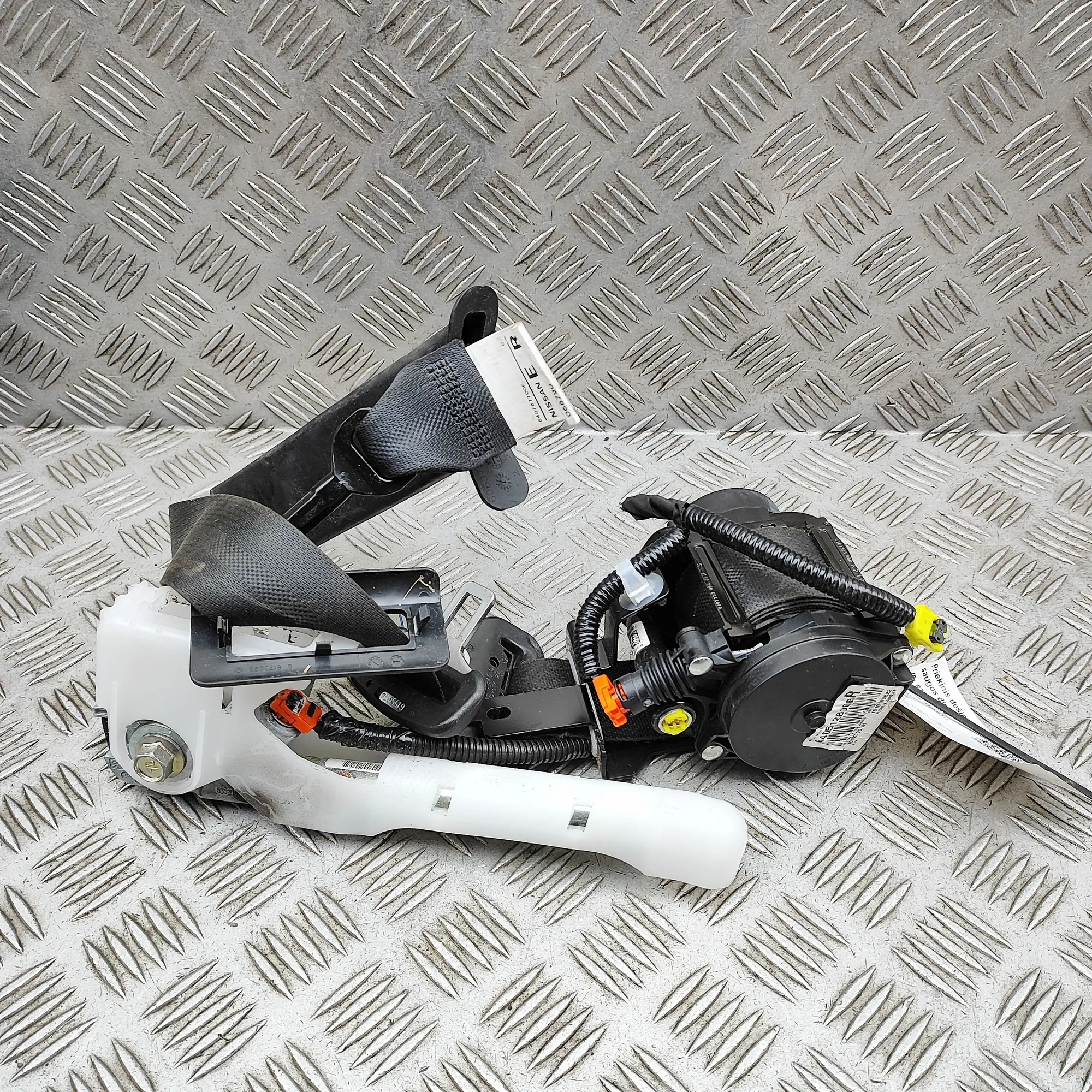 NISSAN LEAF ZE1 MK2 Front Right Seatbelt 86884-5SJ1B Electricity 160kw 2023