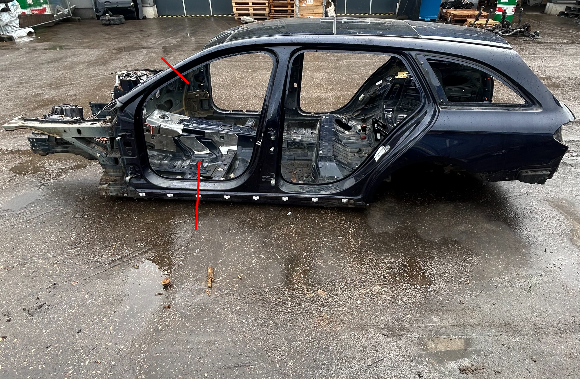 MERCEDES-BENZ E T-Model S213 Front Left Quarter Panel 3.0 Diesel 190kw 2017
