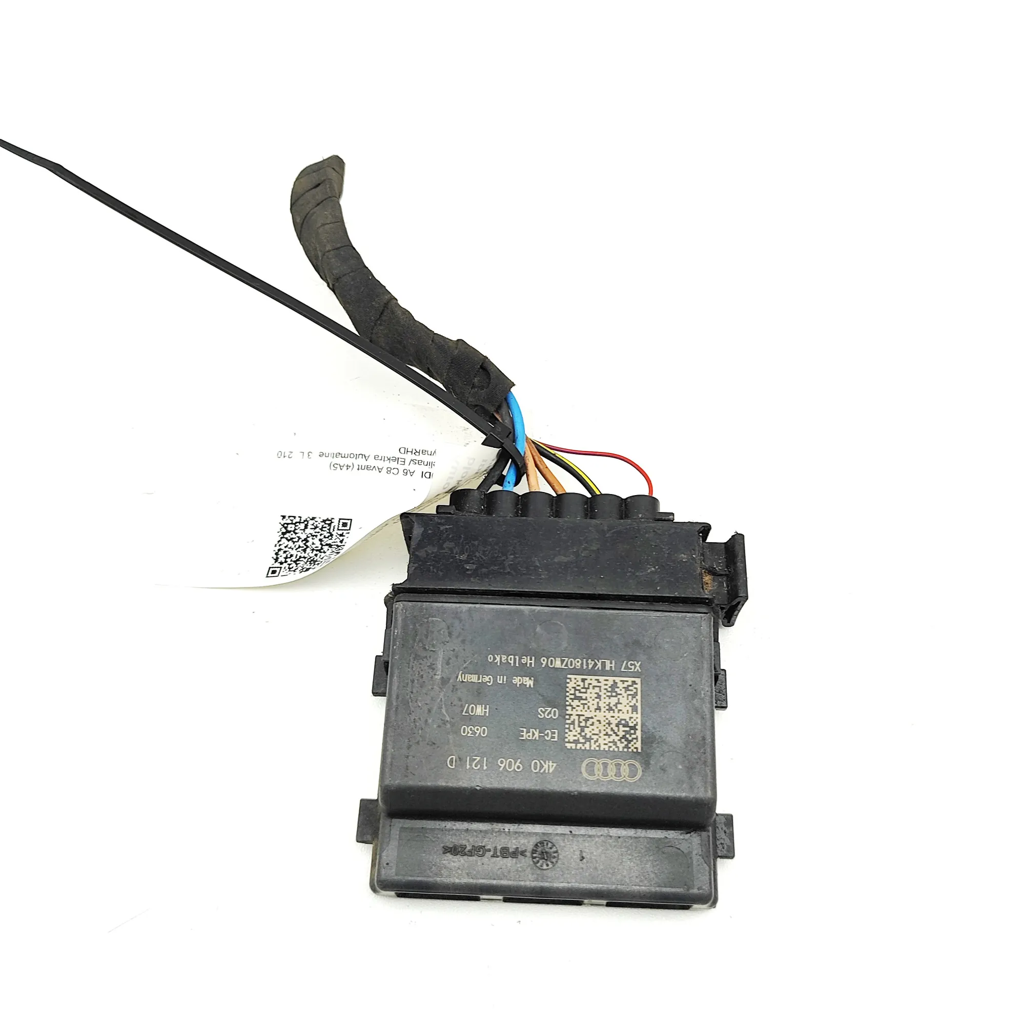 AUDI A6 C8 Avant 4K Fuel Pump Control Unit 4K0906121 3.0 Hybrid 210kW 2021