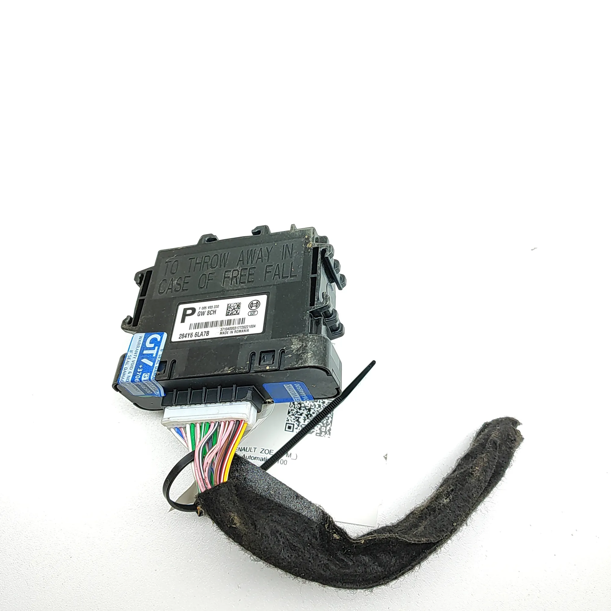 RENAULT ZOE BFM Gateway Control Unit 284Y6-6LA7B Electricity 100kw 2022 37299725