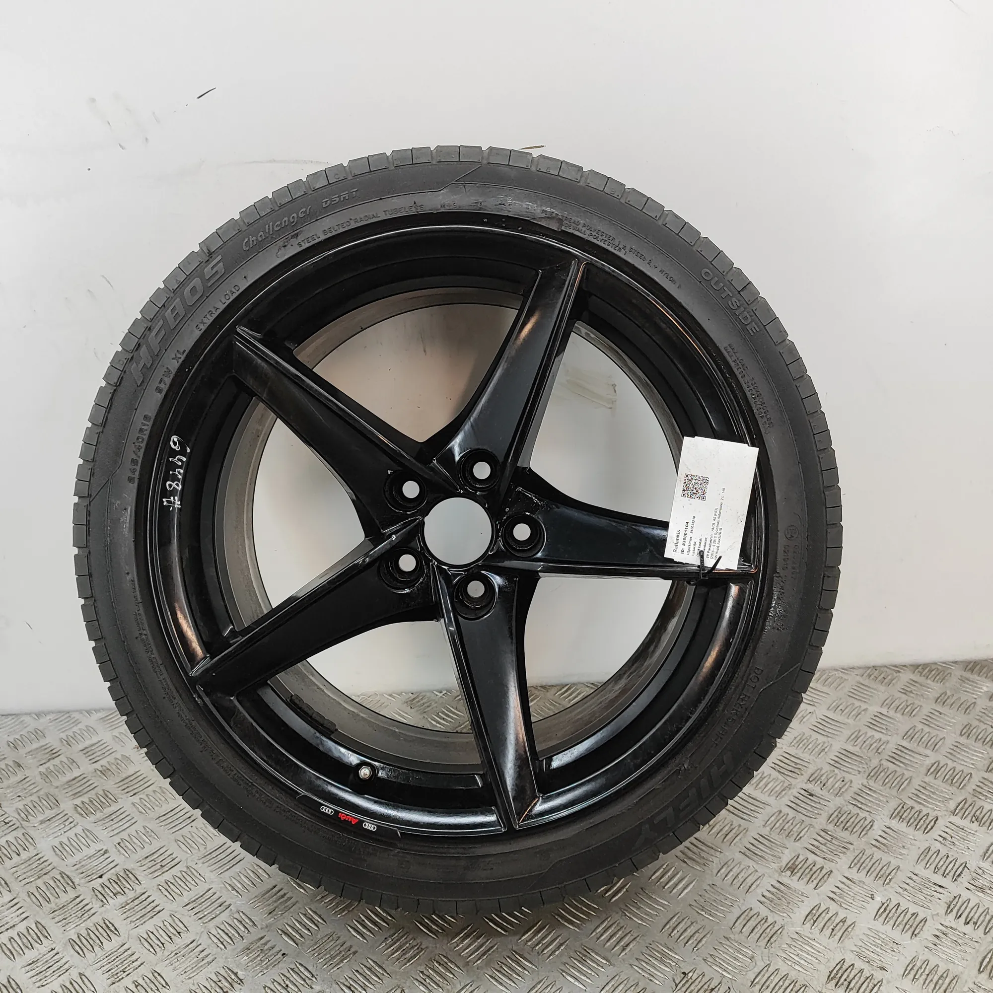 AUDI A5 F5 Alloy Wheel 8W0801025BG 2.0 Diesel 140kw 2016 36801104