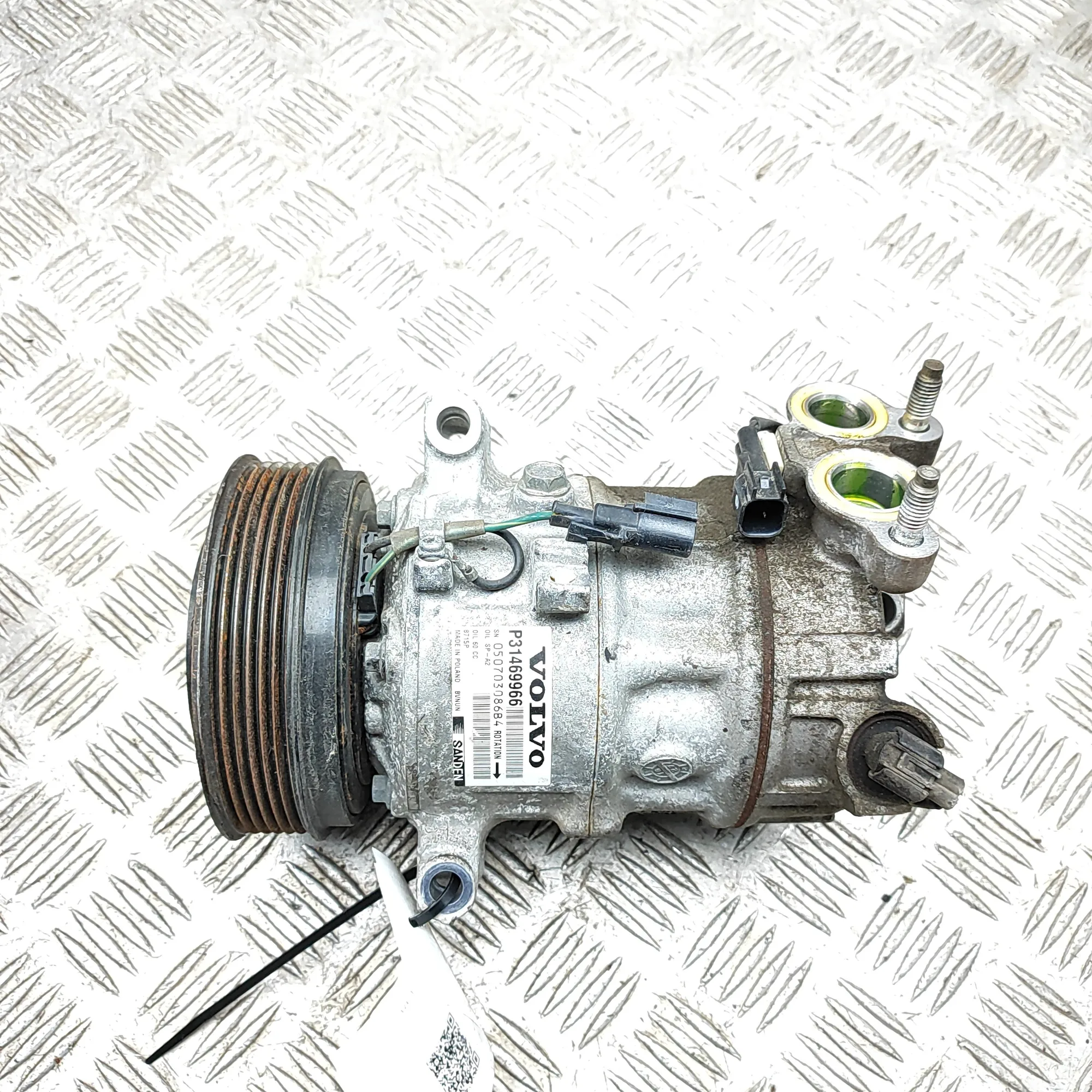VOLVO S90 MK2 Air Condition A/C Pump 31469966 2.0 Diesel 173kw 2017 37349633