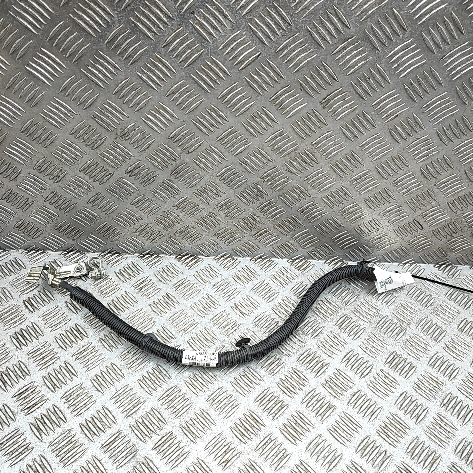 RENAULT ZOE BFM Negative Battery Cable 240802684R Electricity 100kw 2022