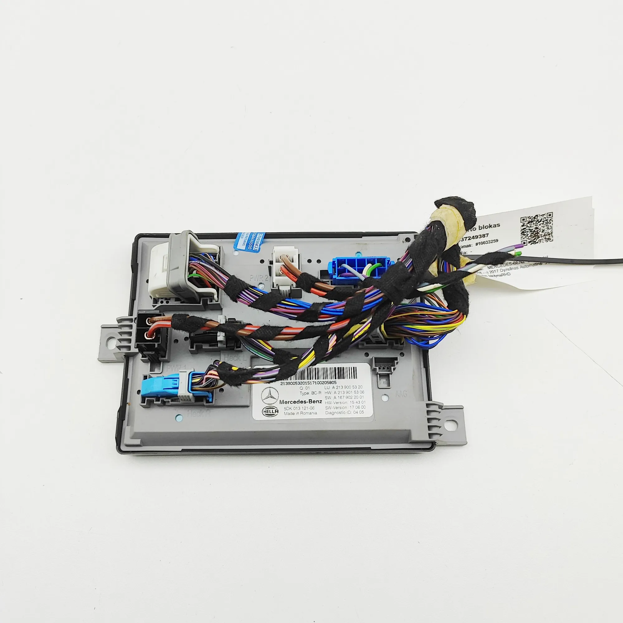 MERCEDES-BENZ E T-Model S213 Comfort Control Unit A2139005320 37249387