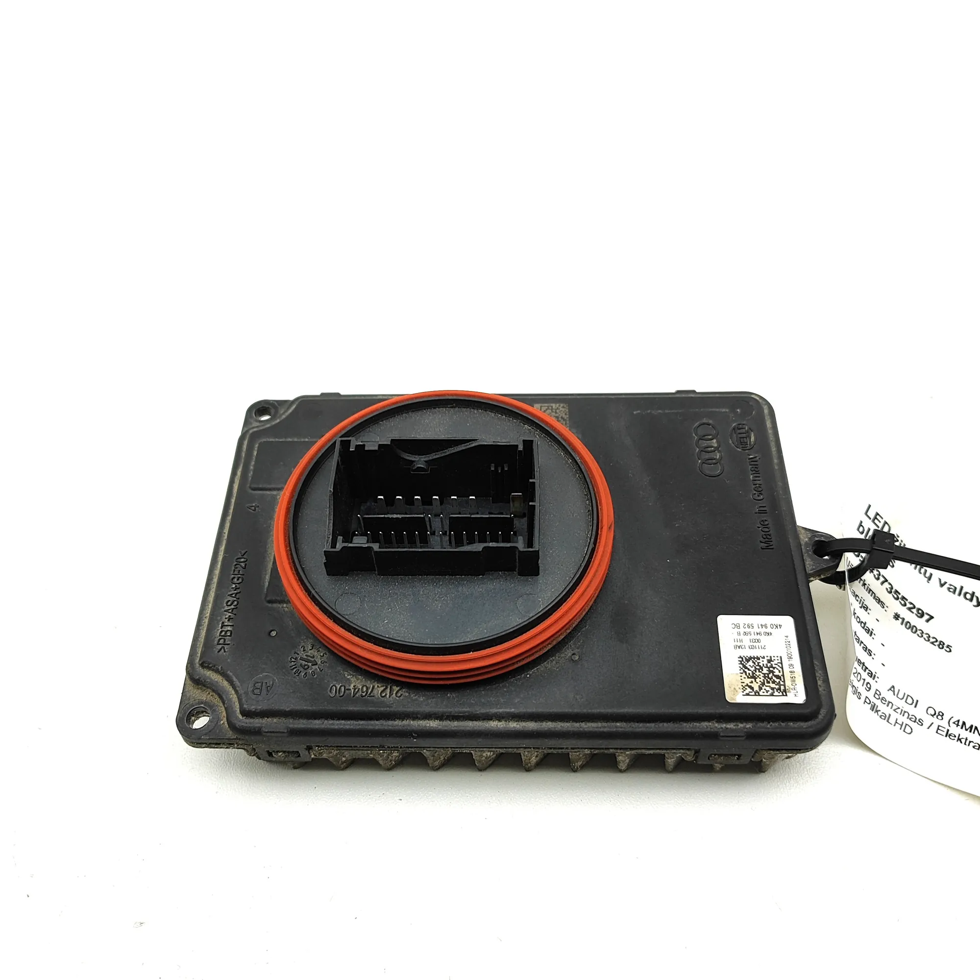 AUDI Q8 4MN LED Lights Control Unit 4K0941592BC 3.0 Hybrid 250kW 2019 37355297
