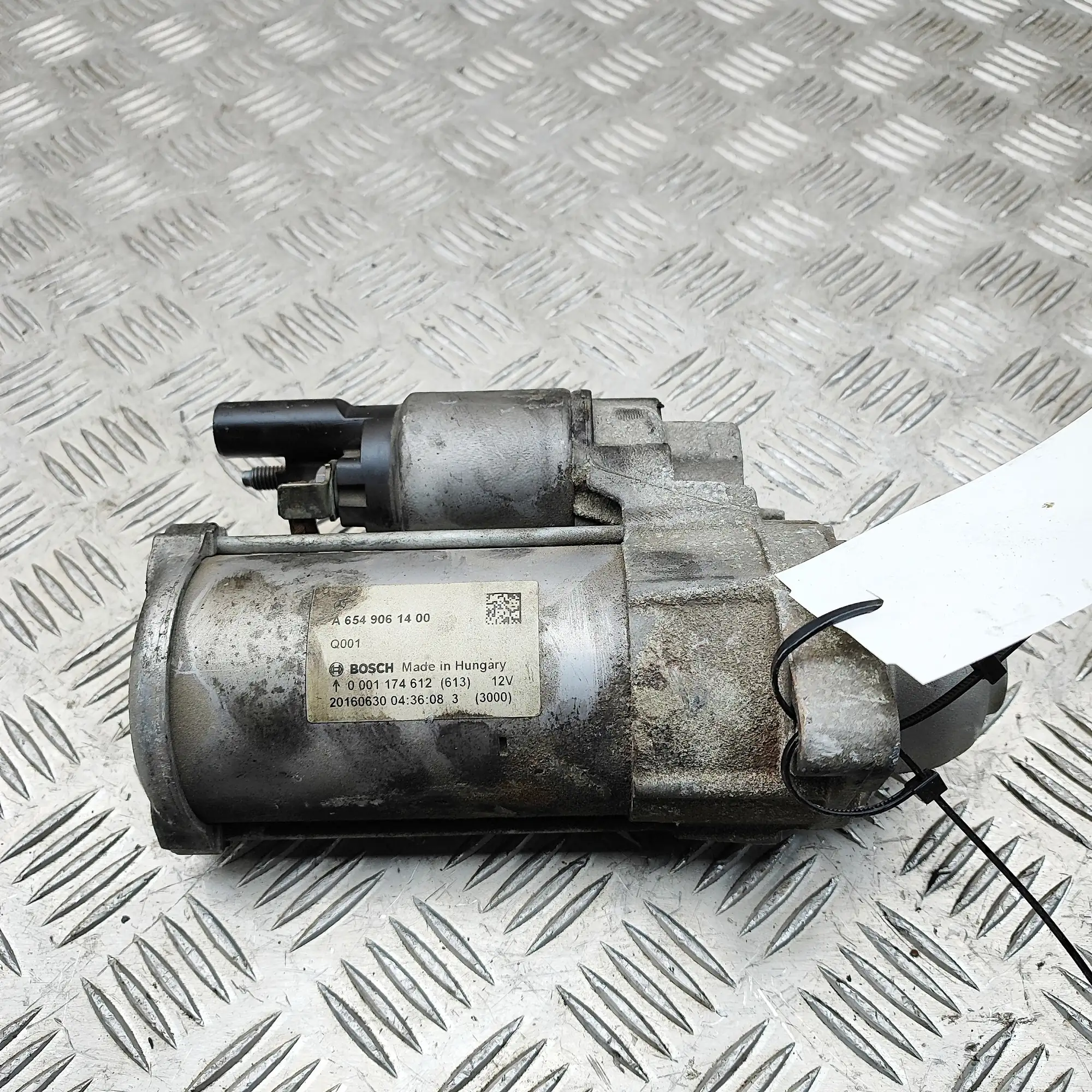 MERCEDES-BENZ E W213 Starter Motor A6549061400 2.0 Diesel 120kw 2016 36200262