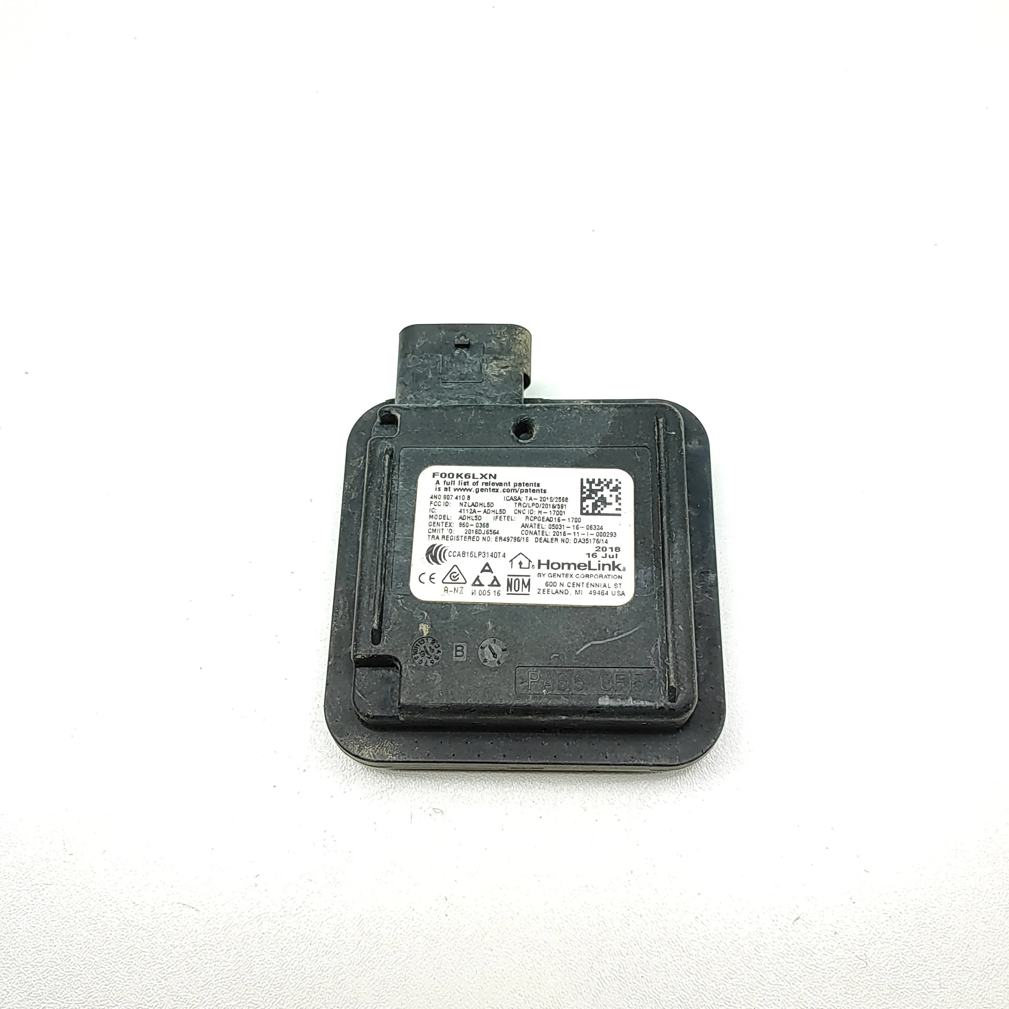 AUDI Q8 4MN HomeLink Control Unit 4M0907410A 3.0 Hybrid 250kW 2019 37298733