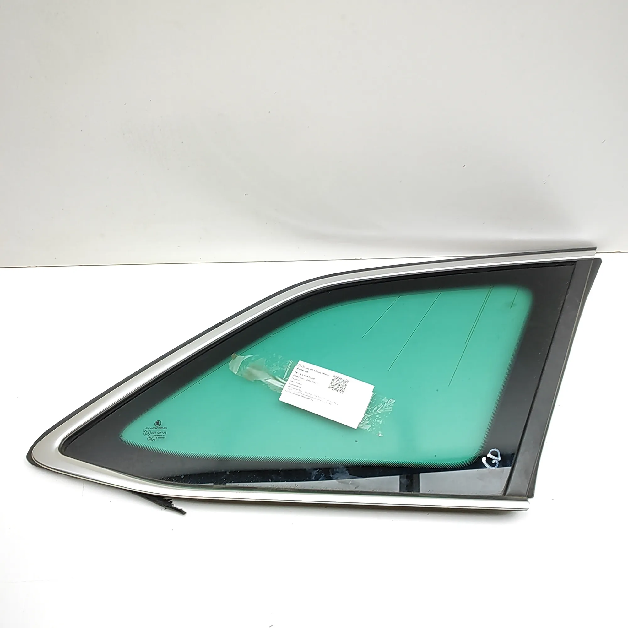 SKODA SUPERB MK3 Estate 3V Rear Right Quarter Window 3V9845298 2021 37493329