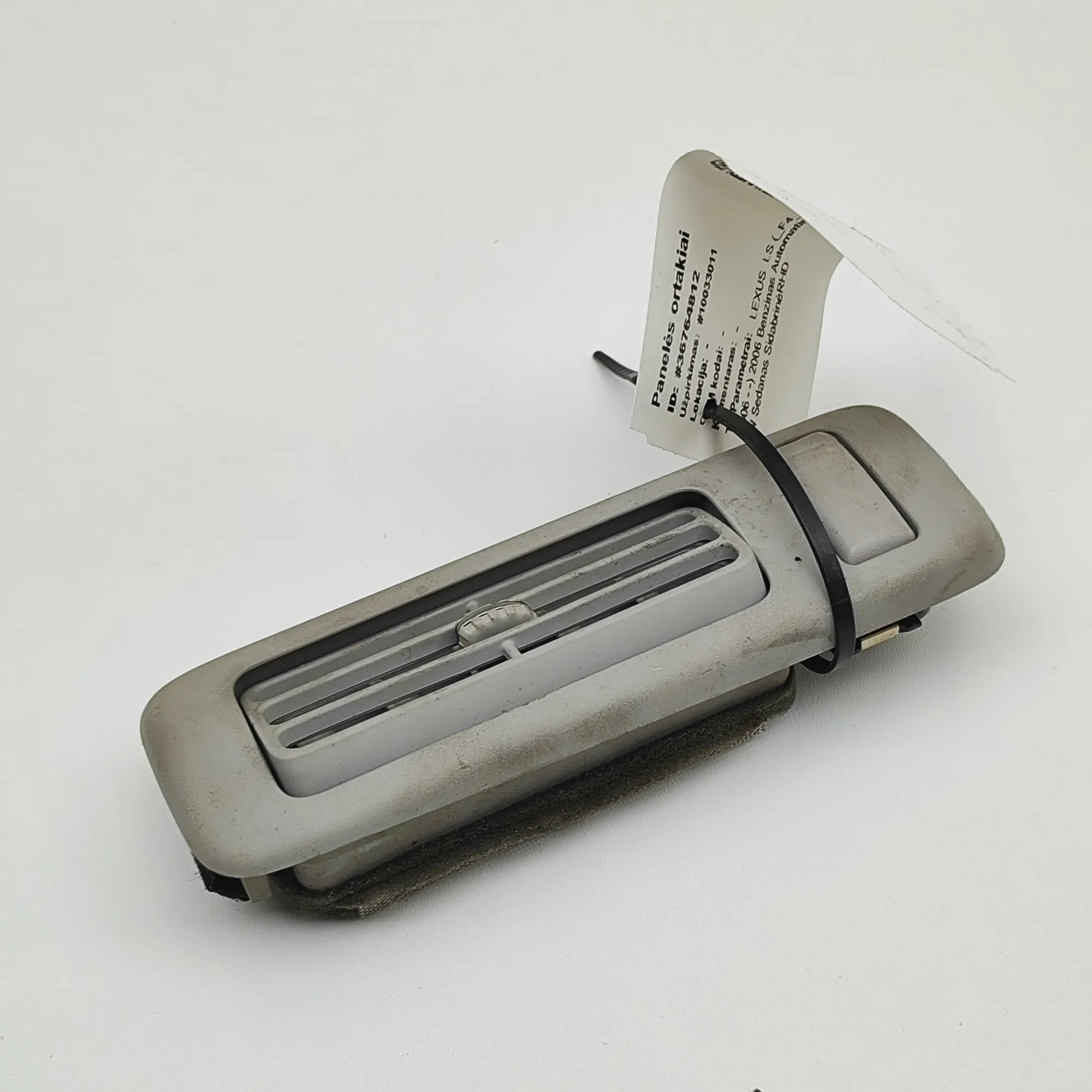 LEXUS LS XF40 Rear Air Vents 555654-0070 4.6 Petrol 280kw 2006 36764812