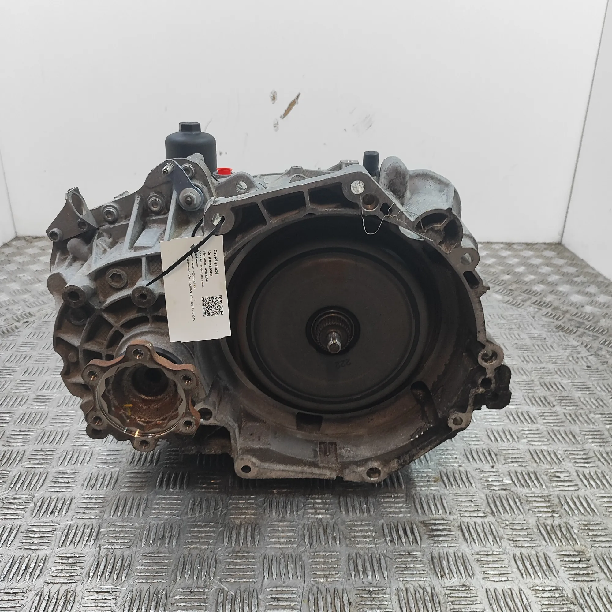 VW TOURAN 1T3 Gearbox PBE 2.0 Diesel 125kw 2015 36560963