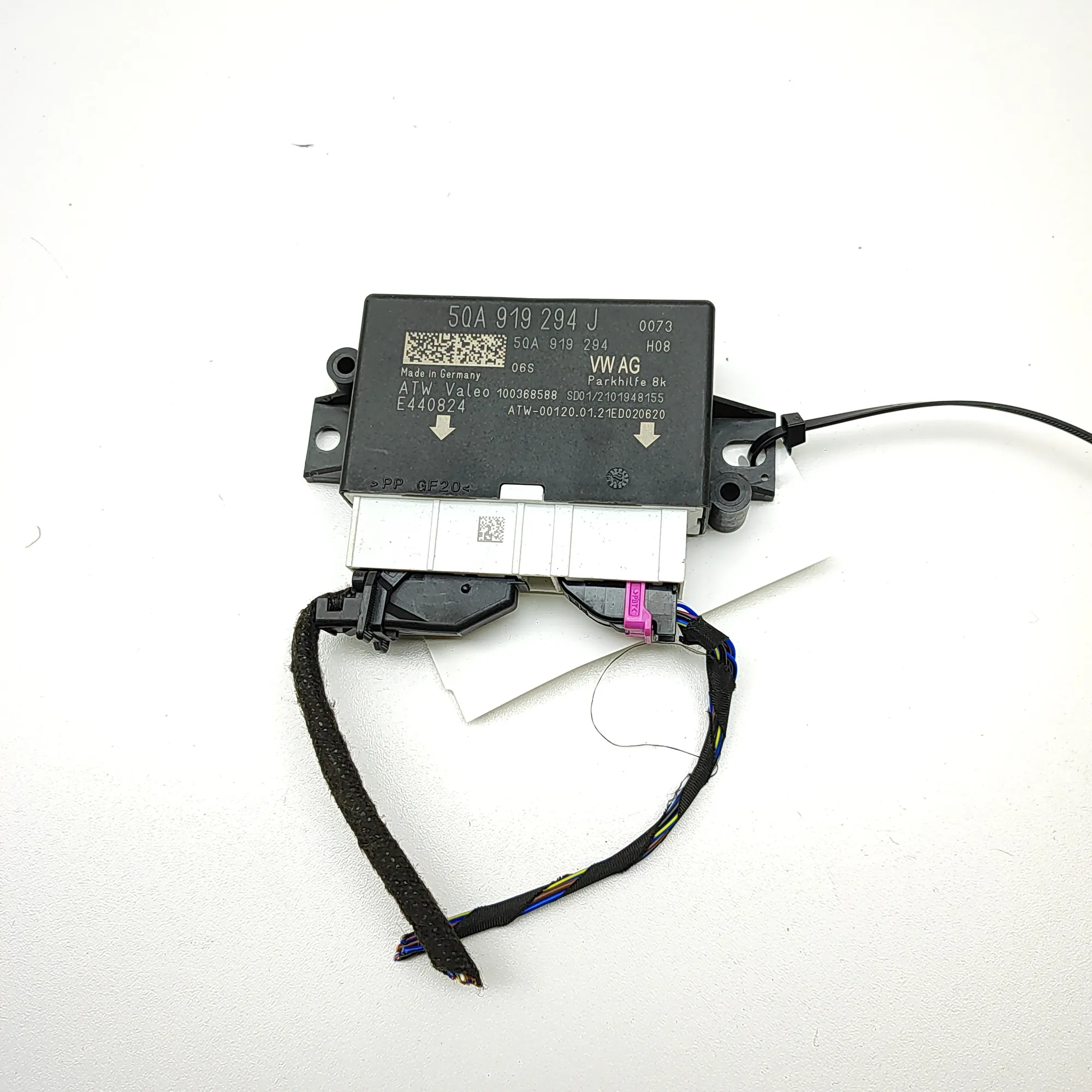 SKODA SUPERB MK3 Estate 3V PDC Parking Sensor Control Unit 5QA919294 2.0D 90kW