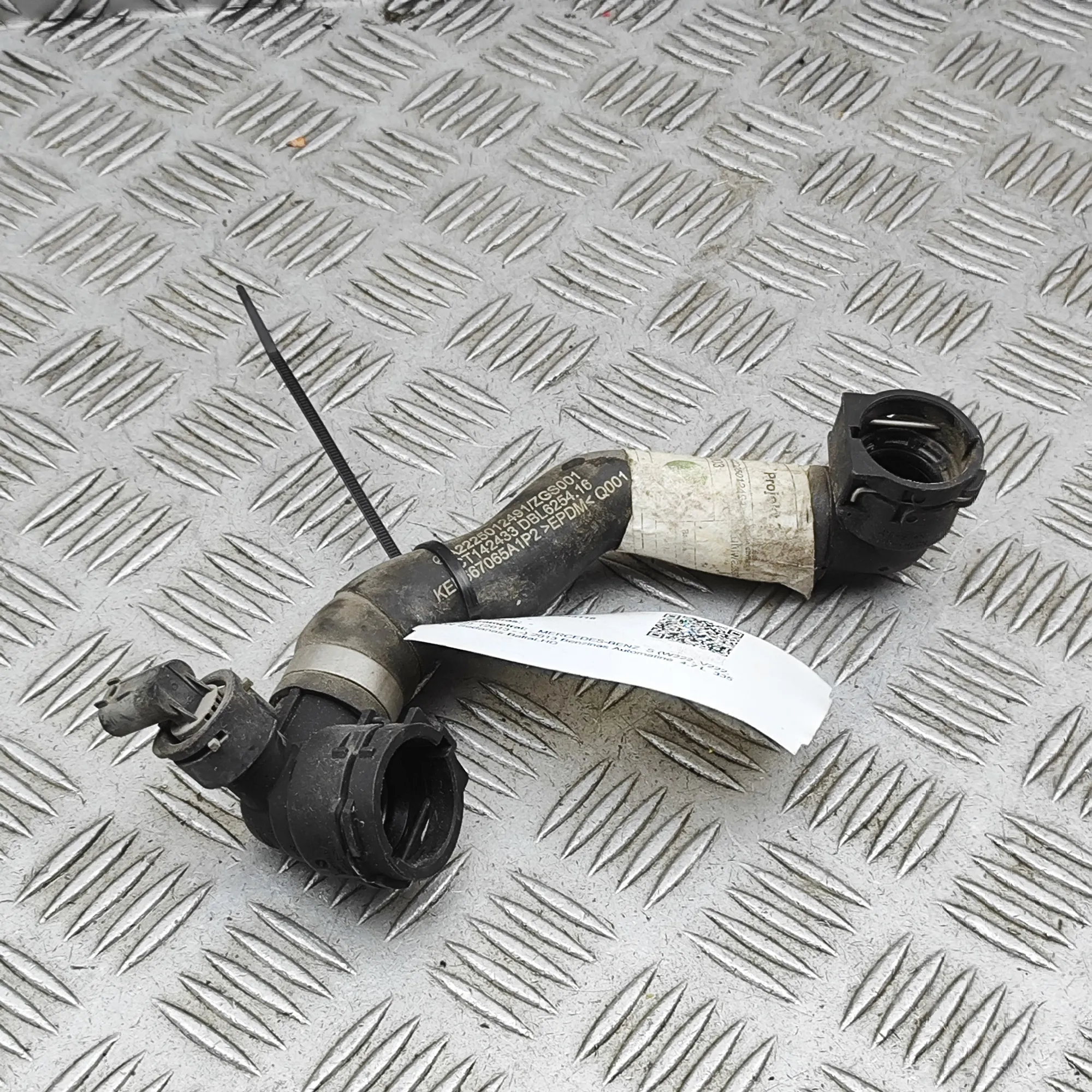 MERCEDES-BENZ S W222, V222, X222 Coolant Hose Pipe A2225012491 36896290