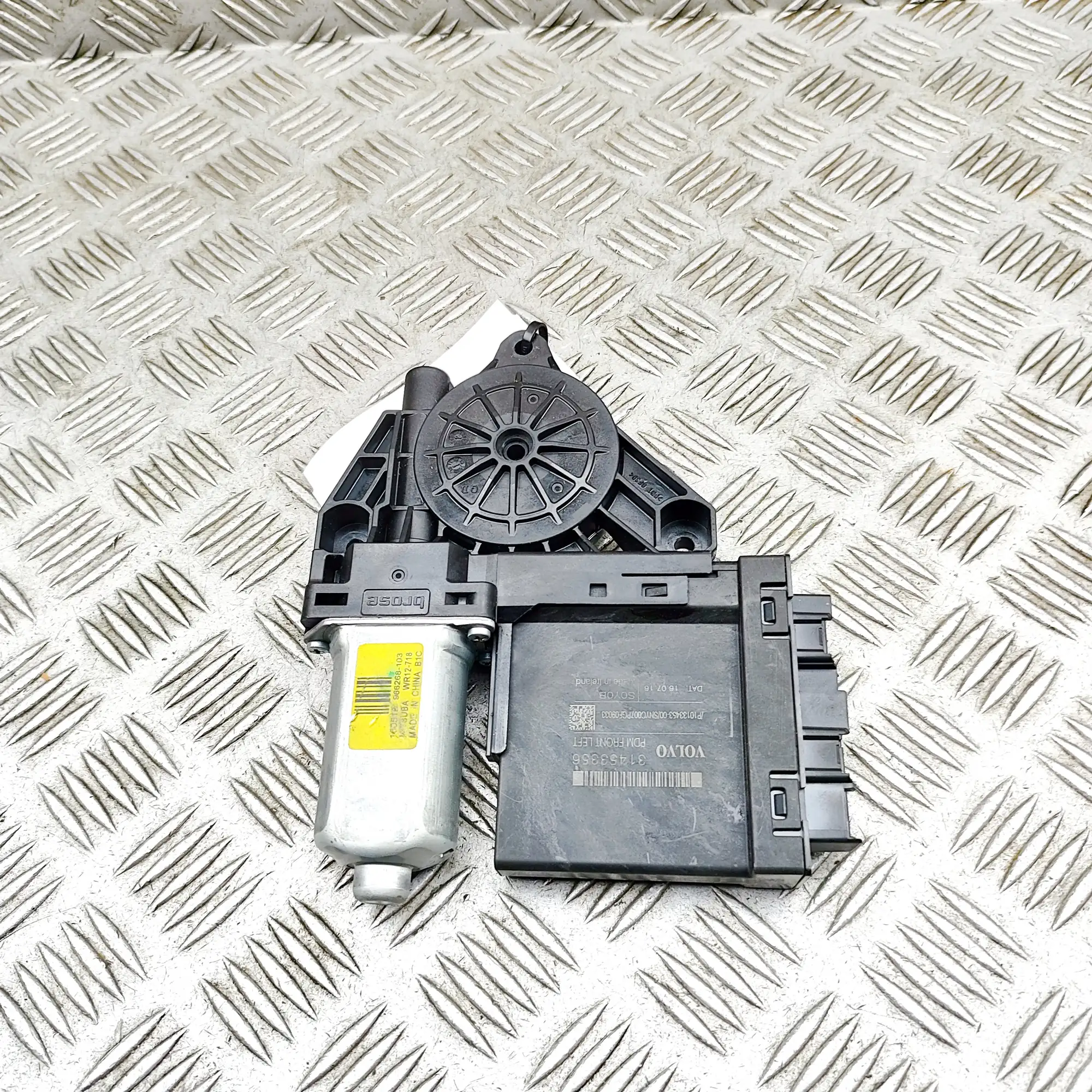 VOLVO S90 MK2 Front Left Door Window Regulator Motor 31453356 2.0 Diesel 173kW