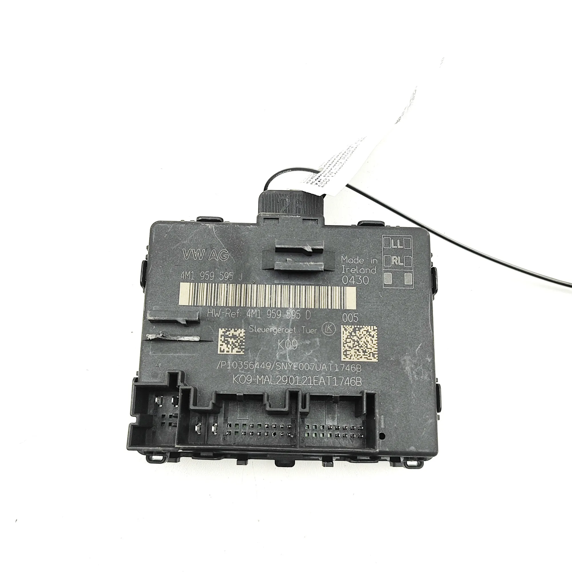 AUDI A6 C8 Avant 4K Rear Right Door Control Unit 4M1959595 3.0 Hybrid 210kW 2021