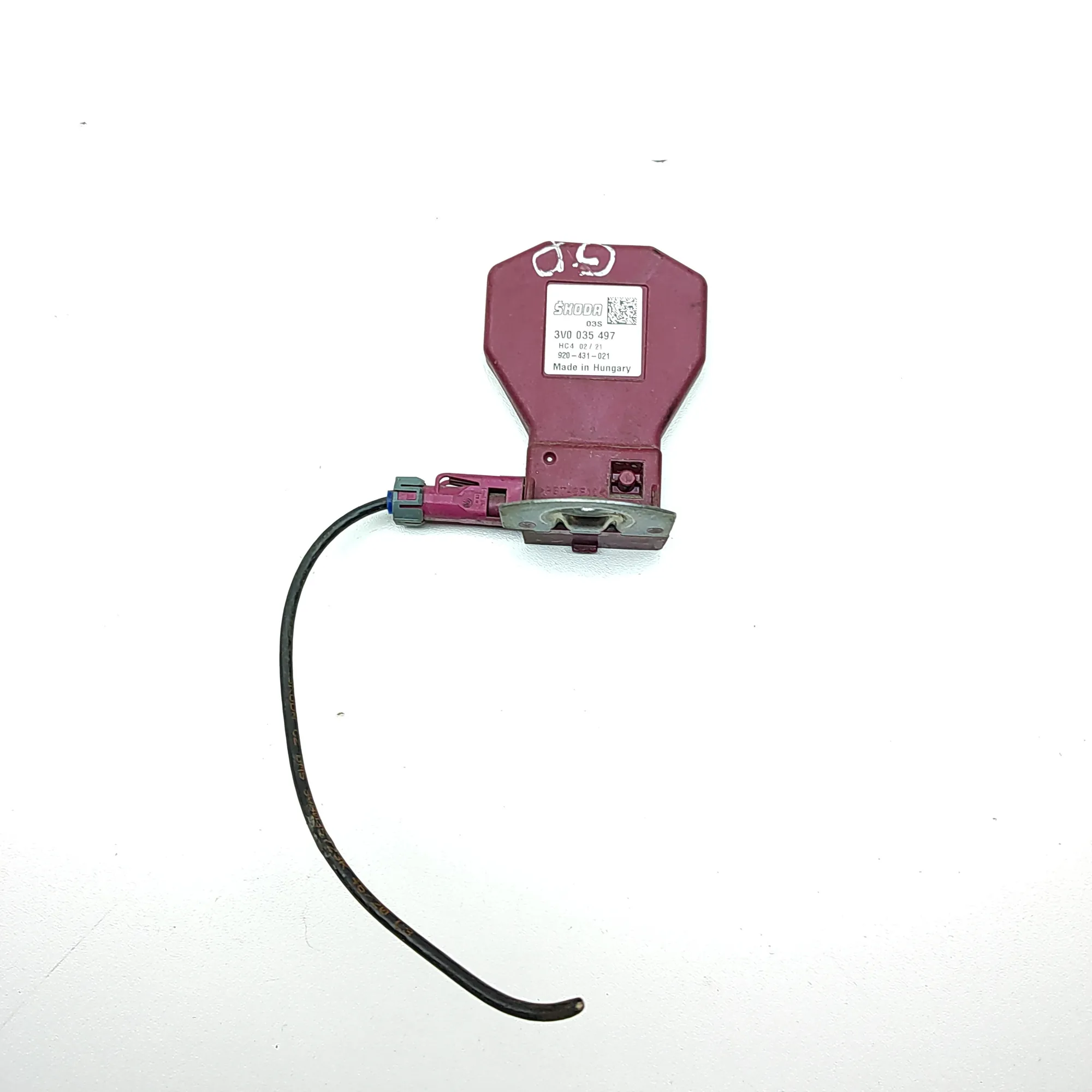 SKODA SUPERB MK3 Estate 3V LTE Antenna 3V0035497 2.0 Diesel 90kw 2021 37483873