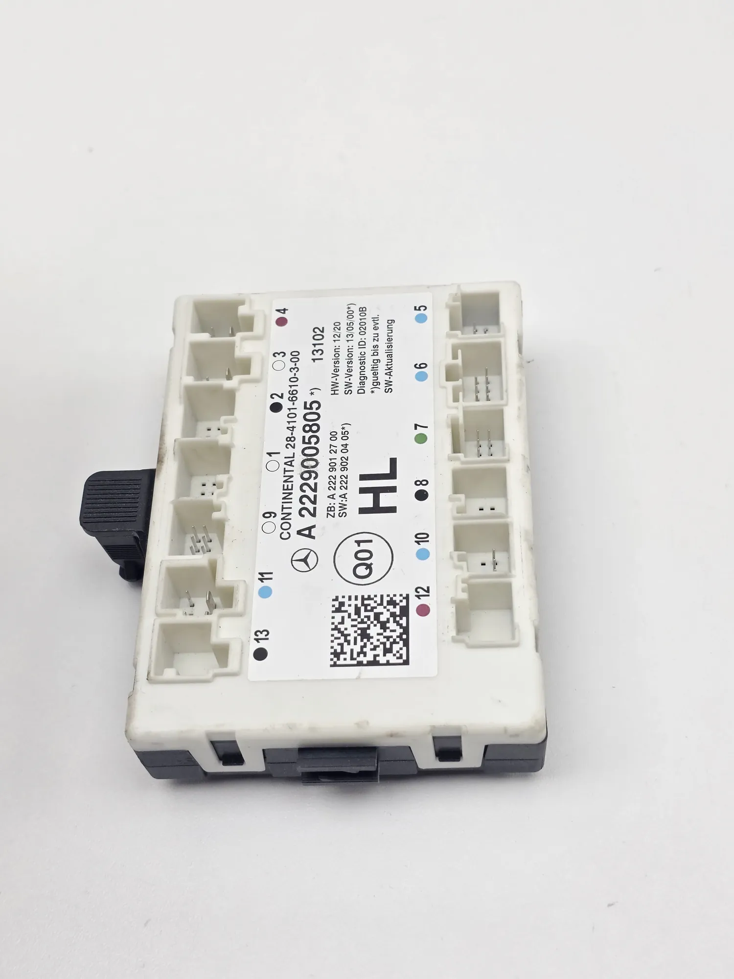MERCEDES-BENZ S W222 Rear Left Door Control Unit A2229005805 36899498